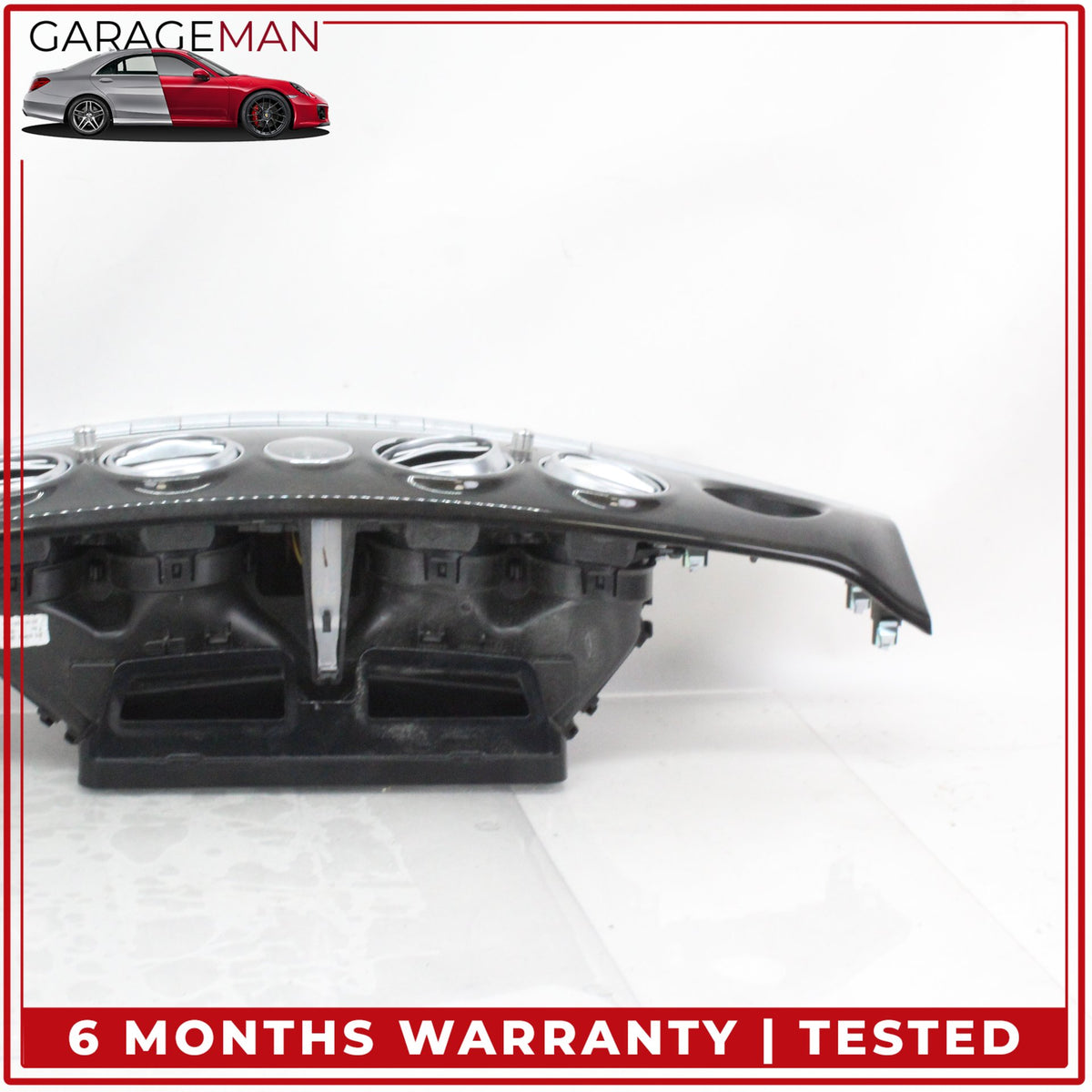 2014-2018 Mercedes W222 S550e Dash Trim w/ Air Vent & Climate Control Panel OEM