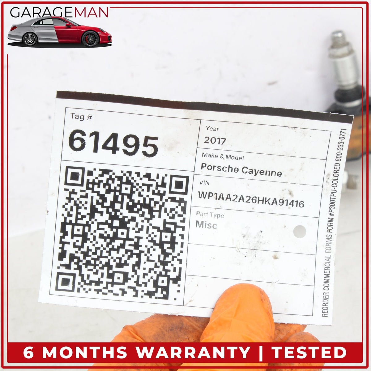 2011-2018 Porsche Cayenne 958 TPMS Tire Pressure Sensor Set of 4 5Q0907275B OEM
