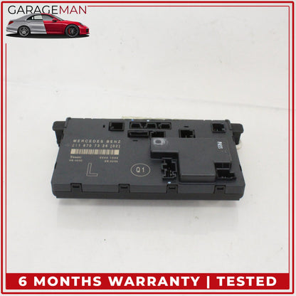 2003-2009 Mercedes W211 E350 E550 Front Left Door Control Module 2118208185 OEM