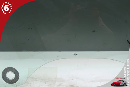 2015-2020 BMW 430i F36 Sedan Right Front Door Window 7309734