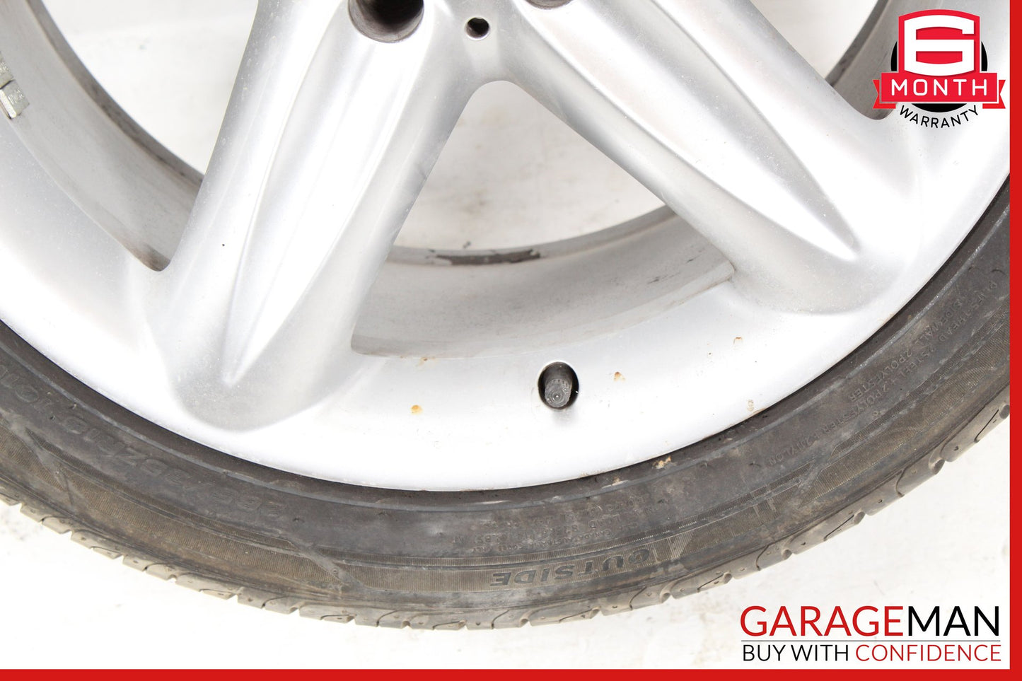 2003-2012 Mercedes R230 SL500 Rear Wheel Rim w/ Tire 9.5JX18H2 ET40 OEM
