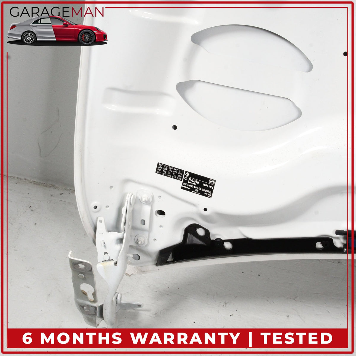 2015-2020 Mercedes X156 GLA250 Front Hood Bonnet Panel White 1568800057 OEM