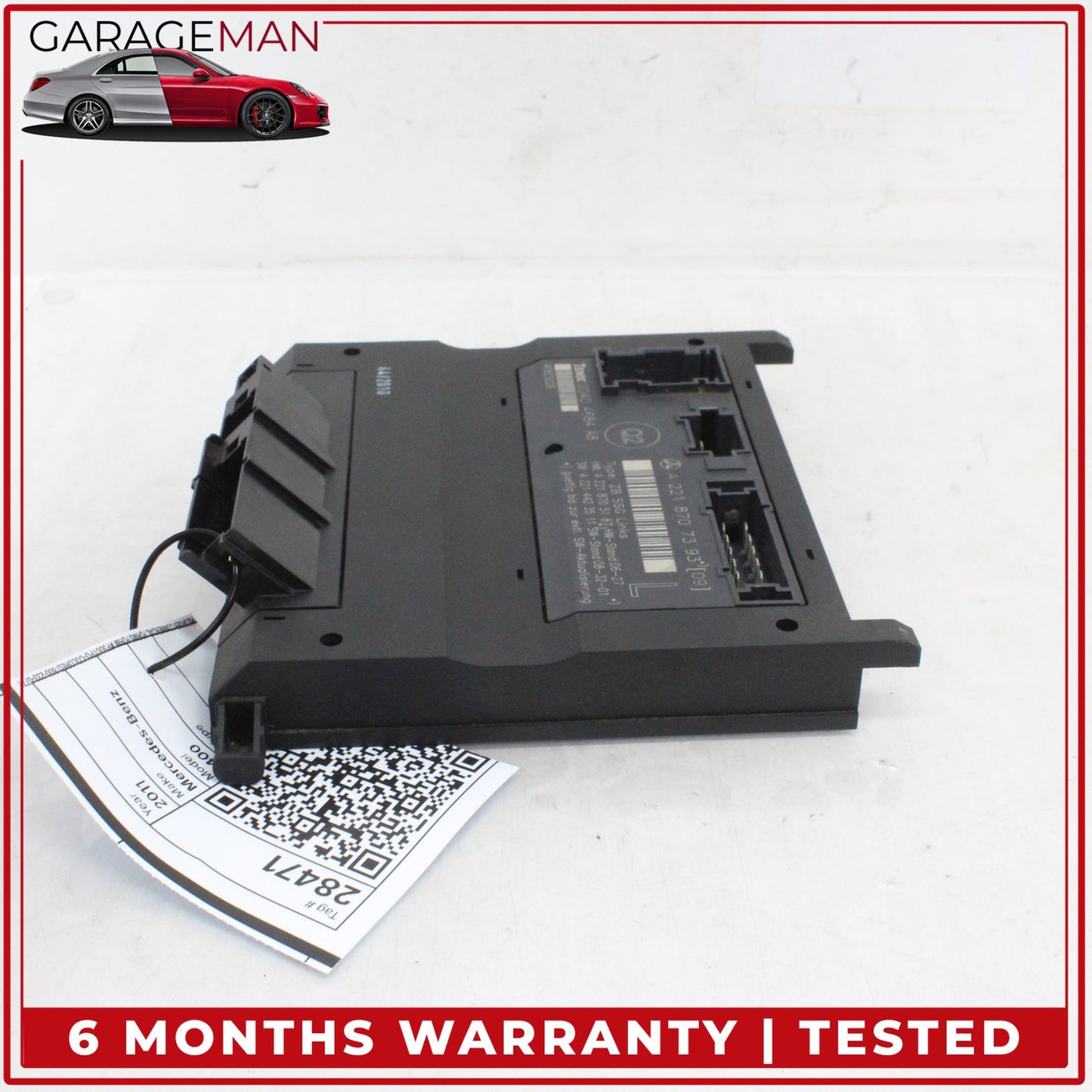 2007-2013 Mercedes W221 S400 Front Left Side Seat Control Module 2218707393 OEM
