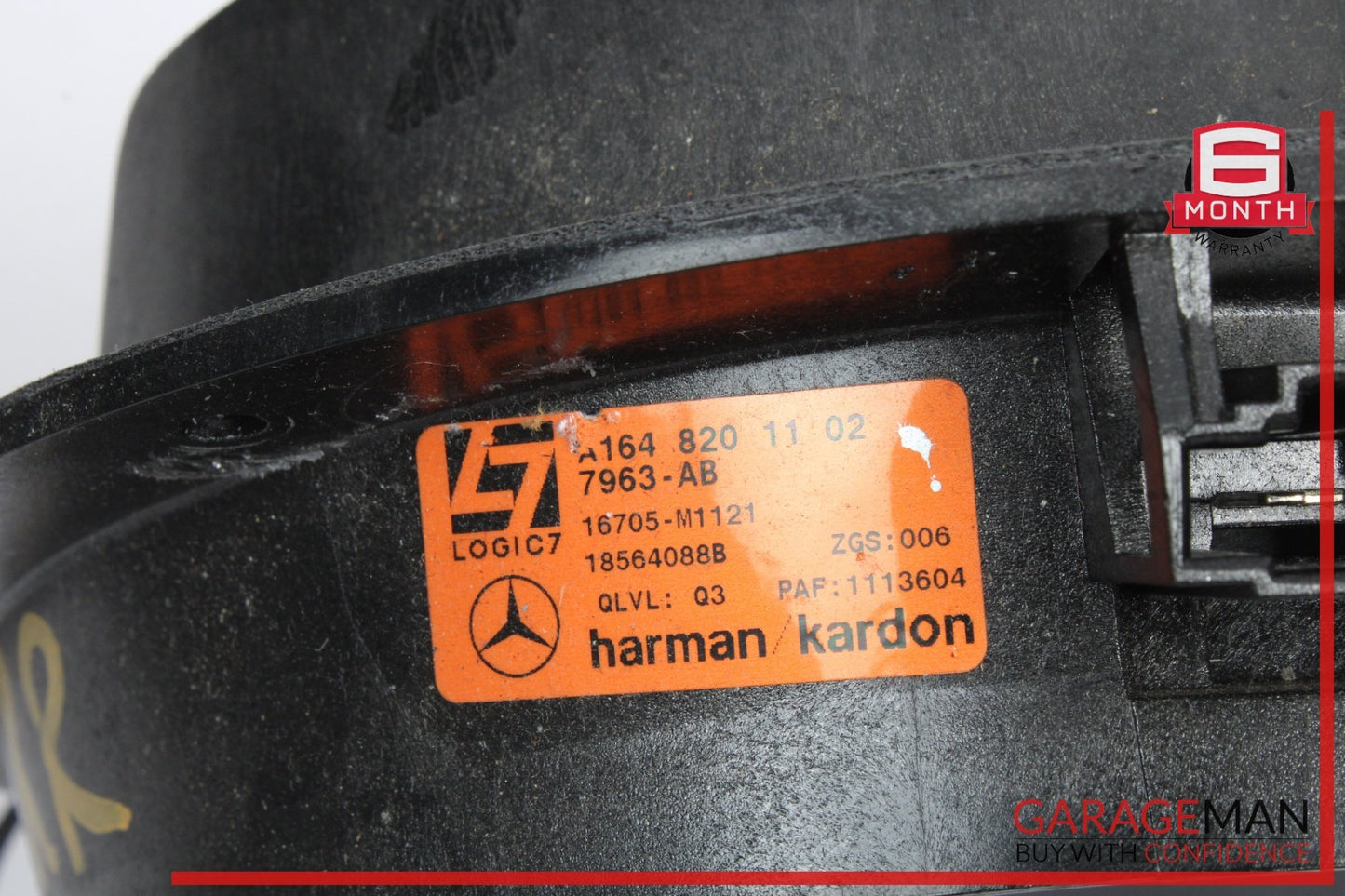 2006-2013 Mercedes ML500 M-Class W164 Rear Left Right Door Speaker 1648201102