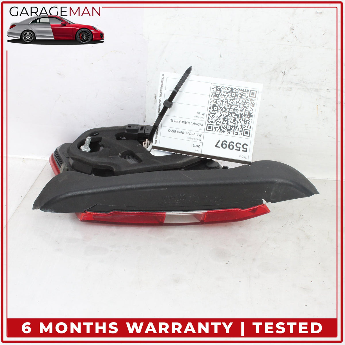 2010-2013 Mercedes C207 E550 E350 Rear Left Side Inner Tail Light Lamp OEM