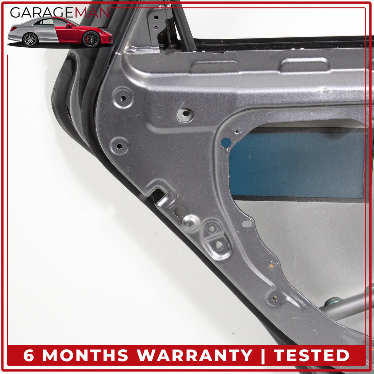 2015-2020 Genesis G80 Rear Left Driver Side Door Shell Gray 77003B1500 OEM