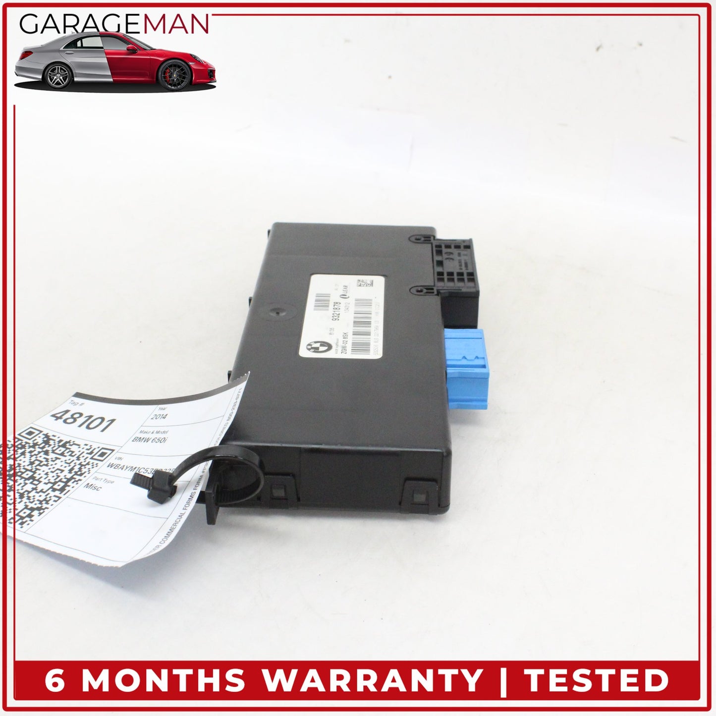 2012-2019 BMW 650i 640i M6 xDrive Central Gateway Control Module 9321878 OEM