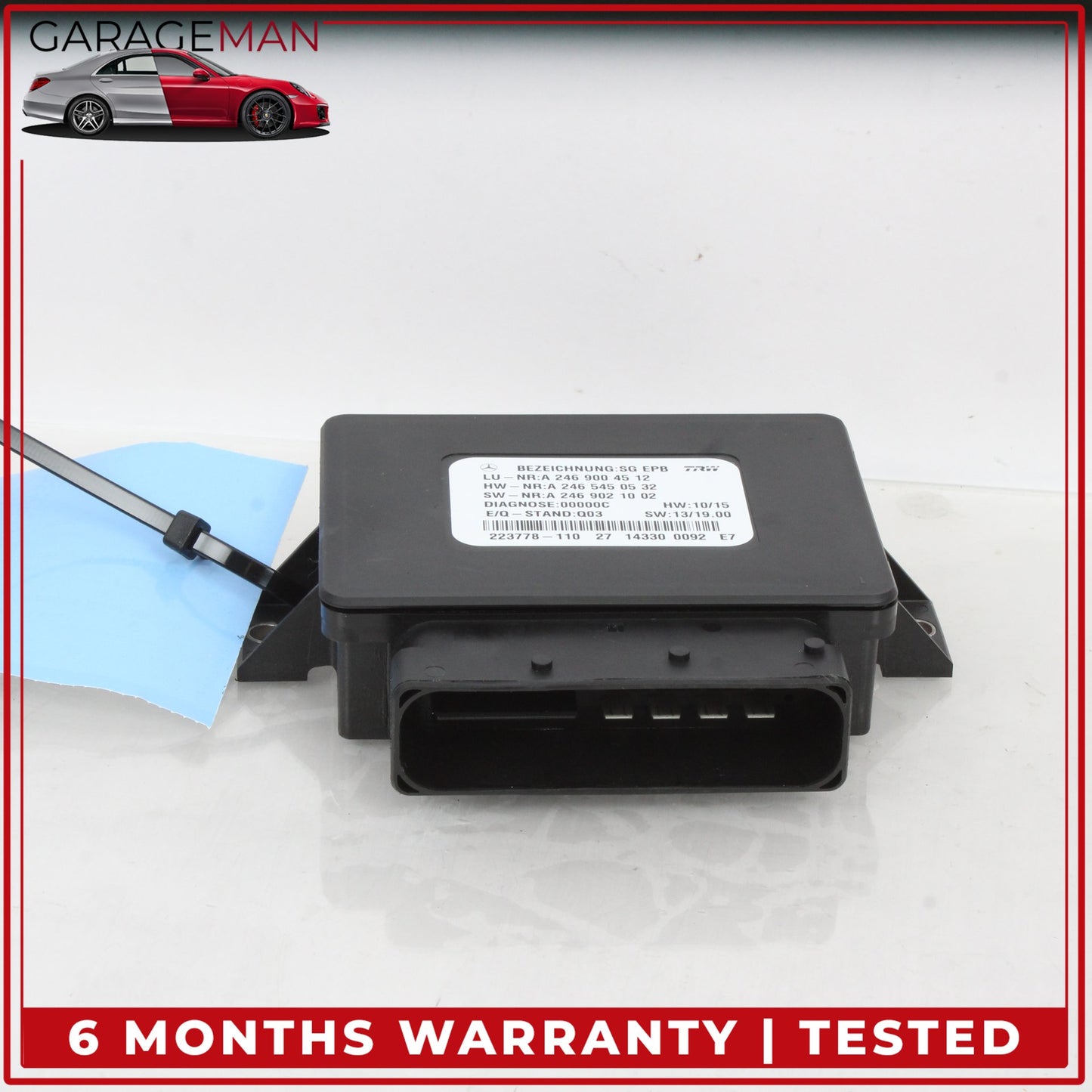 2012-2016 Mercedes W166 ML350 GL550 SLK200 Hand Parking Brake Control Module OEM