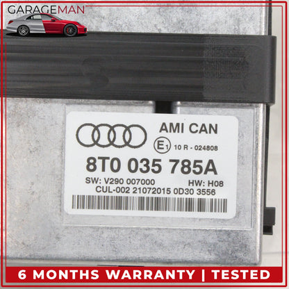 2009-2016 Audi A4 Audio Multimedia Interface Control Module Unit 8T0035785A OEM