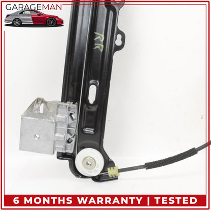 2014-2020 BMW 430i Rear Right Side Window Regulator w/ Motor 7326326 OEM