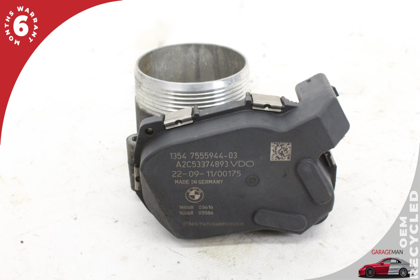 2011-2016 BMW 550i F10 N63 4.4L Engine Motor Air Intake Throttle Body 7555944