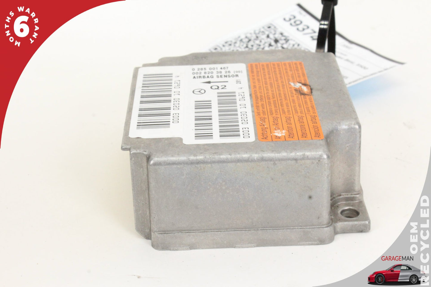 00-02 Mercedes-Benz S500 W220 Airbag Sensor SRS Control Module 0028203826