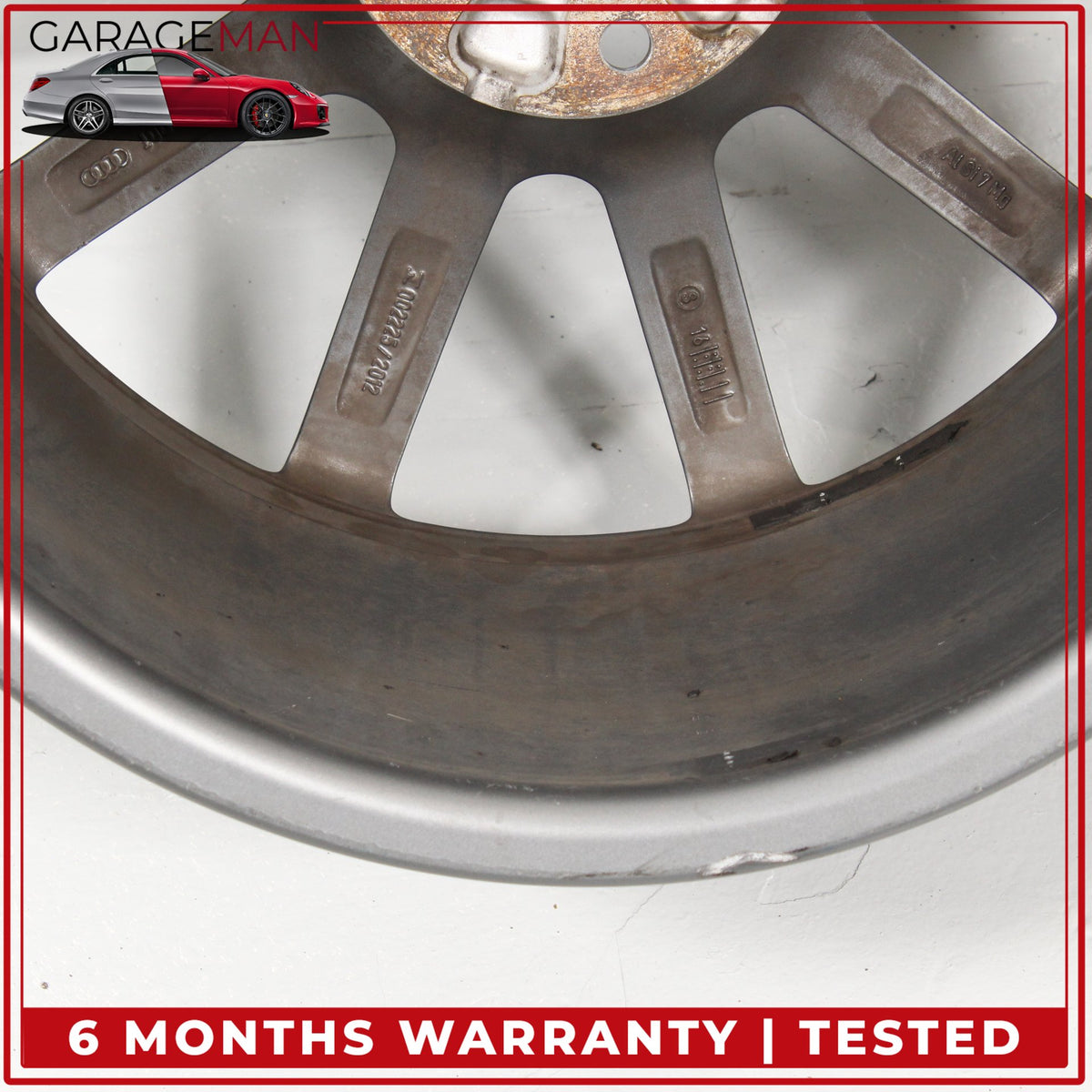 2016-2018 Audi A6 S6 Front or Rear Wheel Rim 8.5JX19 H2 ET43 4G9601025H OEM