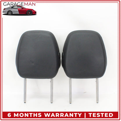 2011-2014 Porsche Cayenne 958 Front Left and Right Side Seat Headrest Black OEM