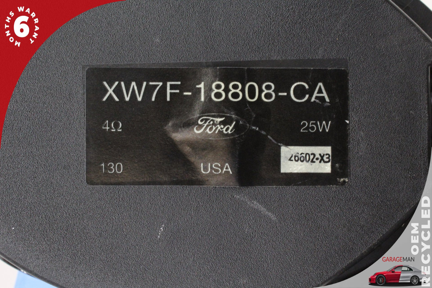 2002-2005 Ford Thunderbird Front Left Side Door Audio Speaker XW7F18808CA OEM