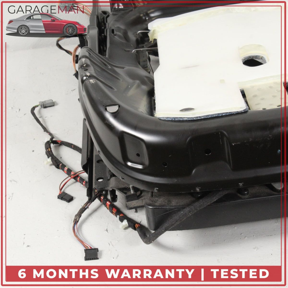 2010-2012 Range Rover L322 Front Right Seat Track Rail Frame w/ Motors OEM
