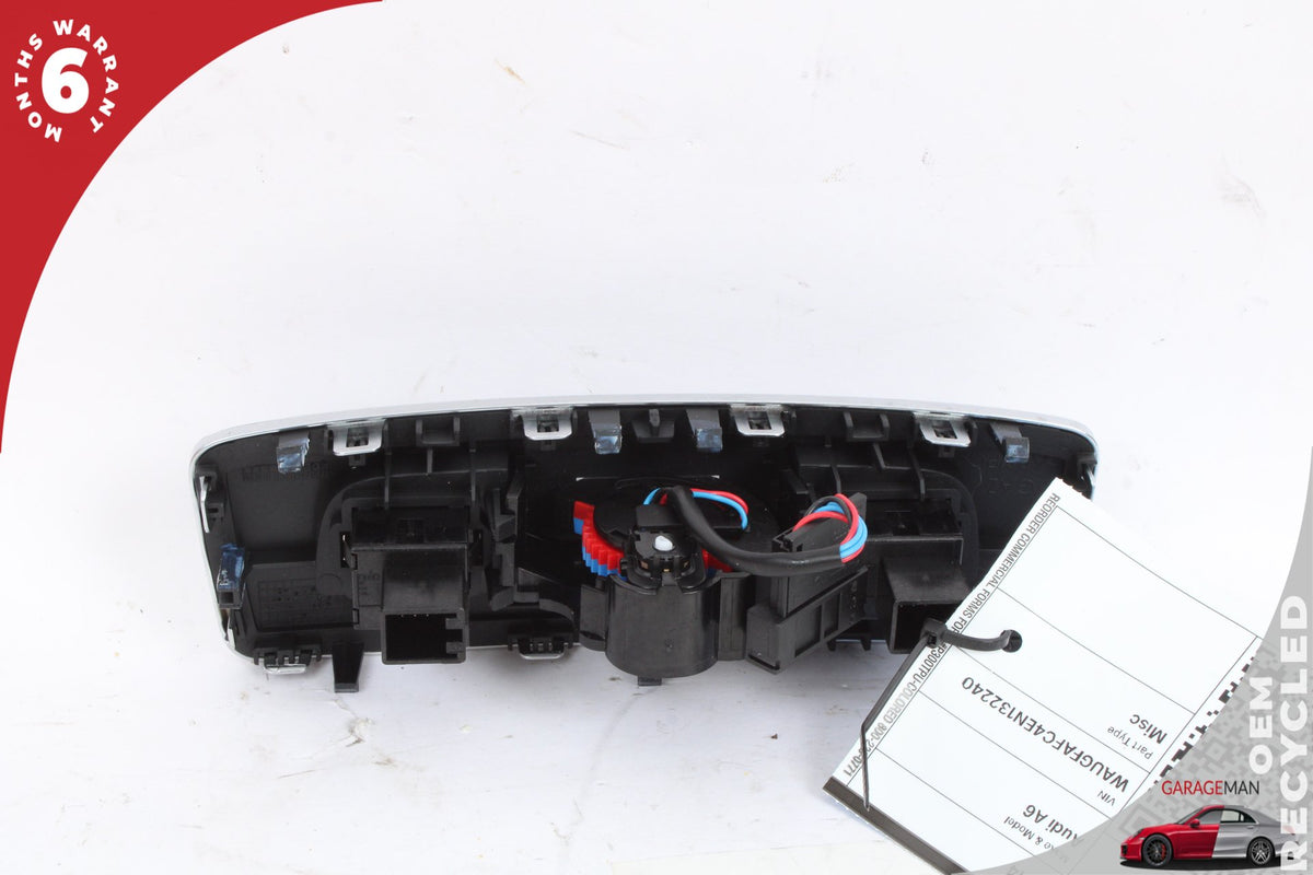2012-2018 Audi A6 Rear Heated Seat Switch Panel Control 4G0863351A OEM