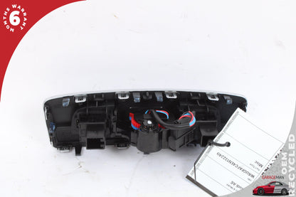 2012-2018 Audi A6 Rear Heated Seat Switch Panel Control 4G0863351A OEM
