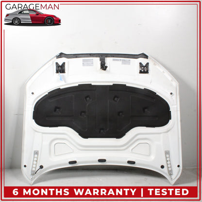 2015-2018 Audi A8 D4 Front Hood Bonnet Panel White 4H0823029H OEM