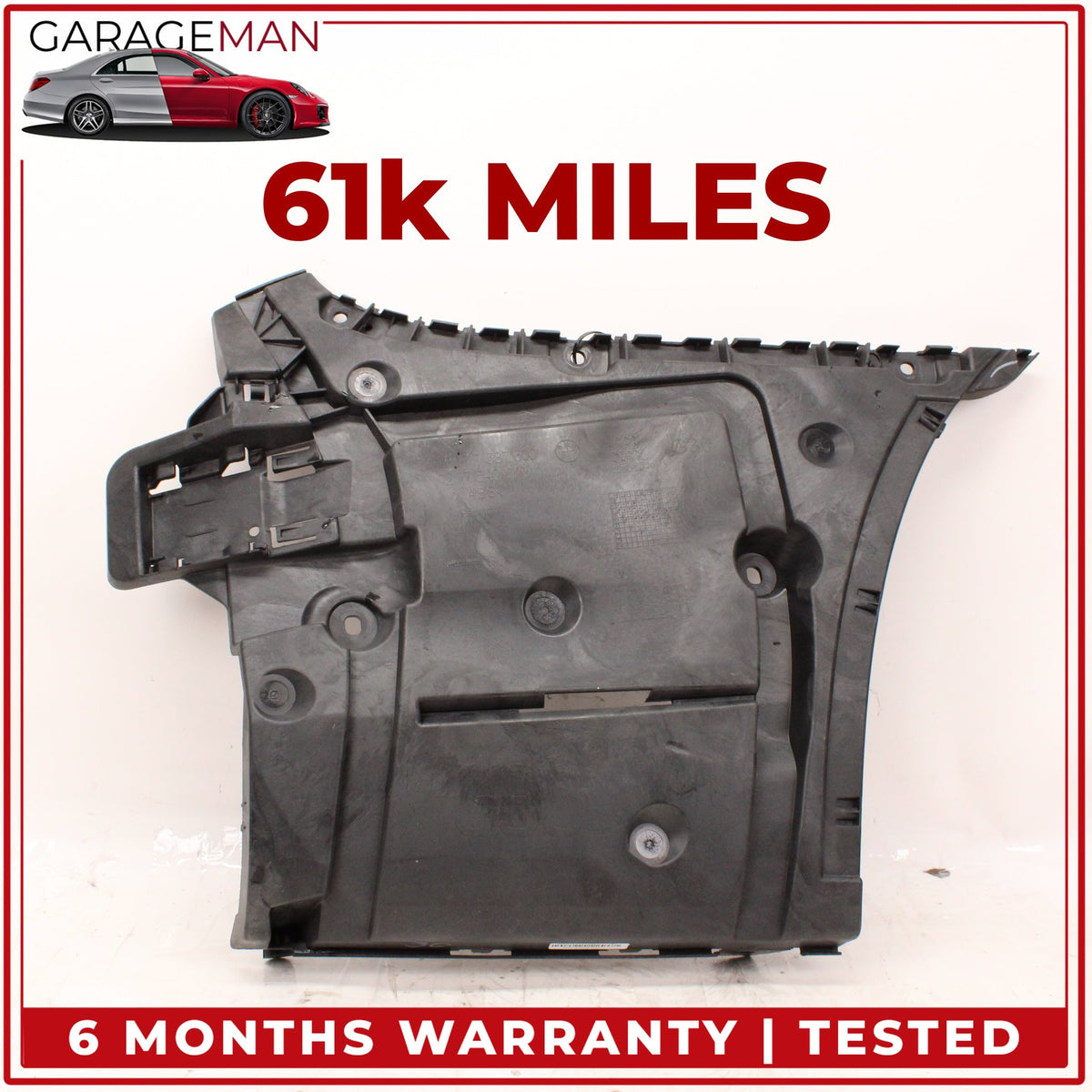 2017-2023 BMW 530e G30 Rear Right Side Bumper Mount Support Bracket 7387300 OEM