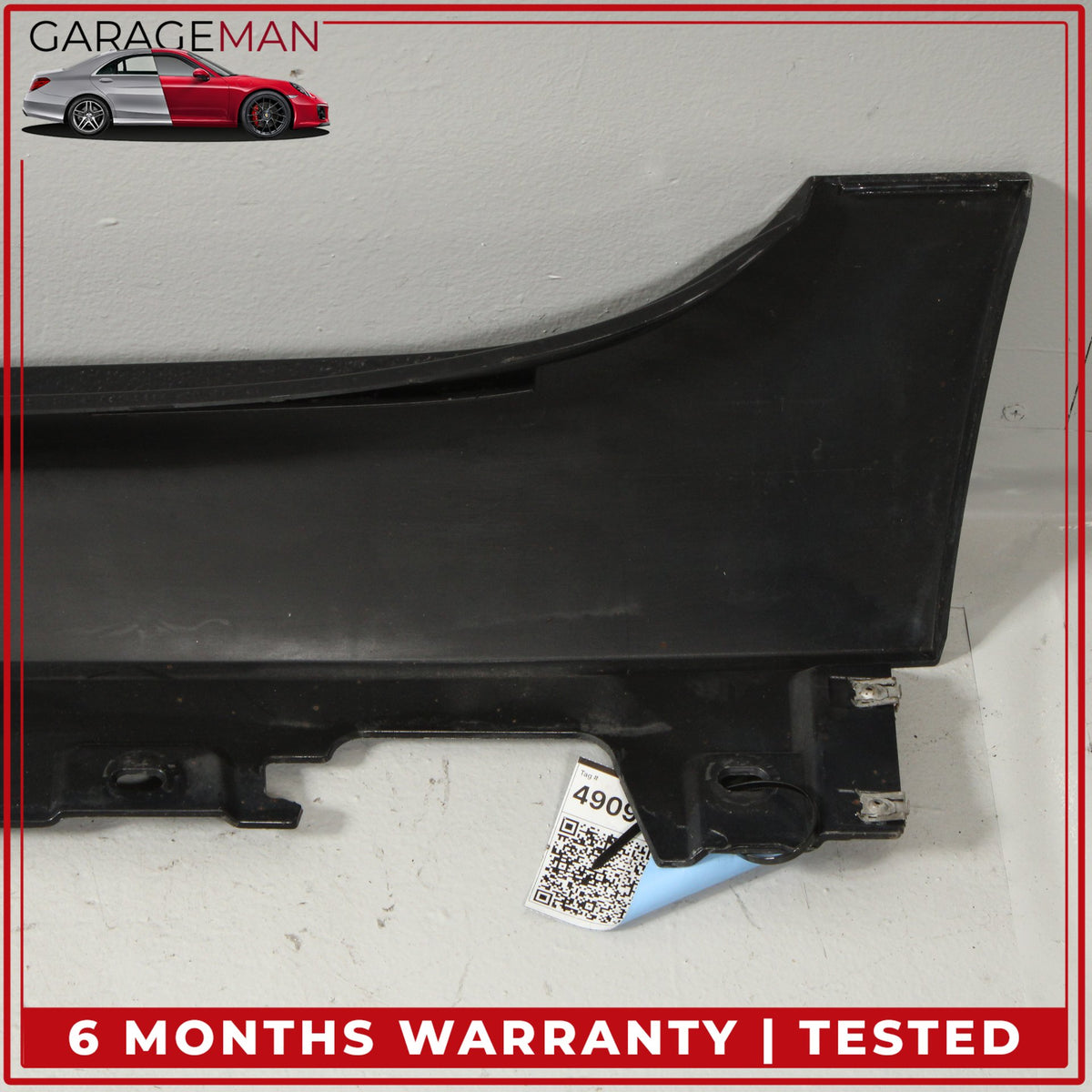 2013-2019 BMW 650i 640i F06 Right Side Skirt Rocker Panel Black 8052654 OEM