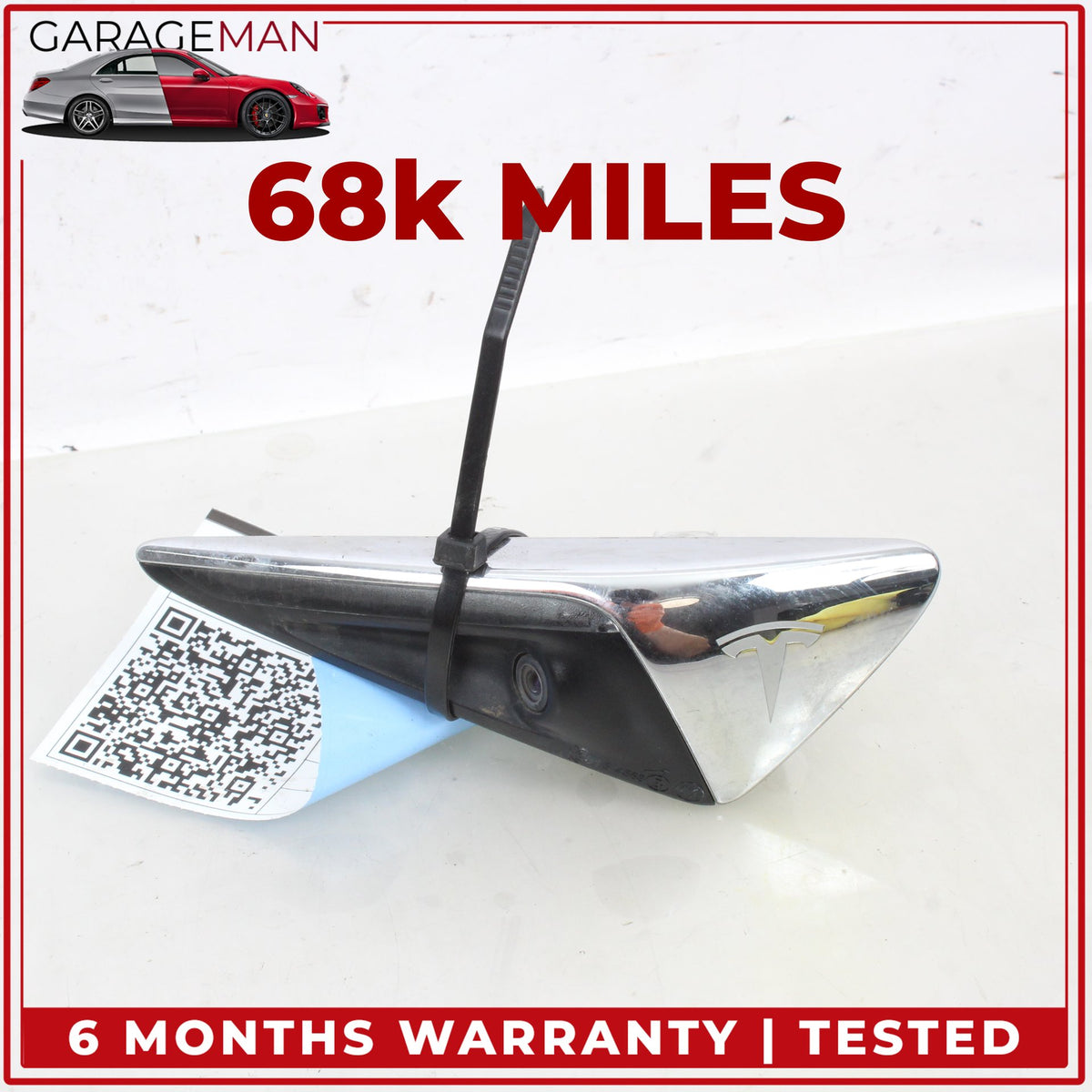 2017-2023 Tesla Model 3 Front Right Turn Signal Fender Camera 112510777C OEM