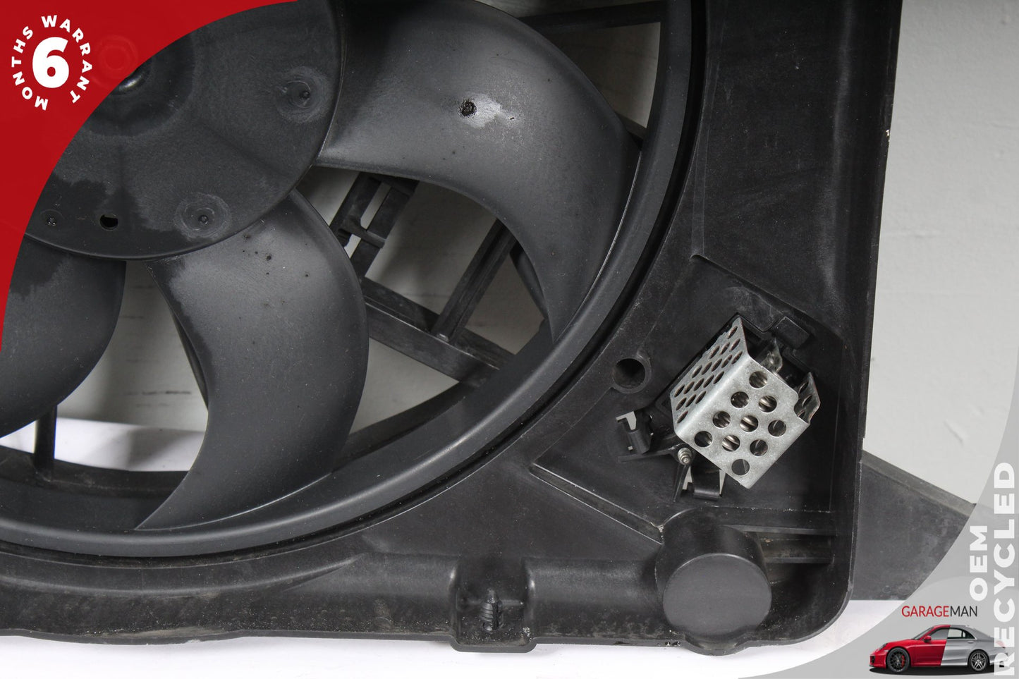 2006-2010 Pontiac Solstice Engine Radiator Cooling Fan Motor Assy 12244001 OEM