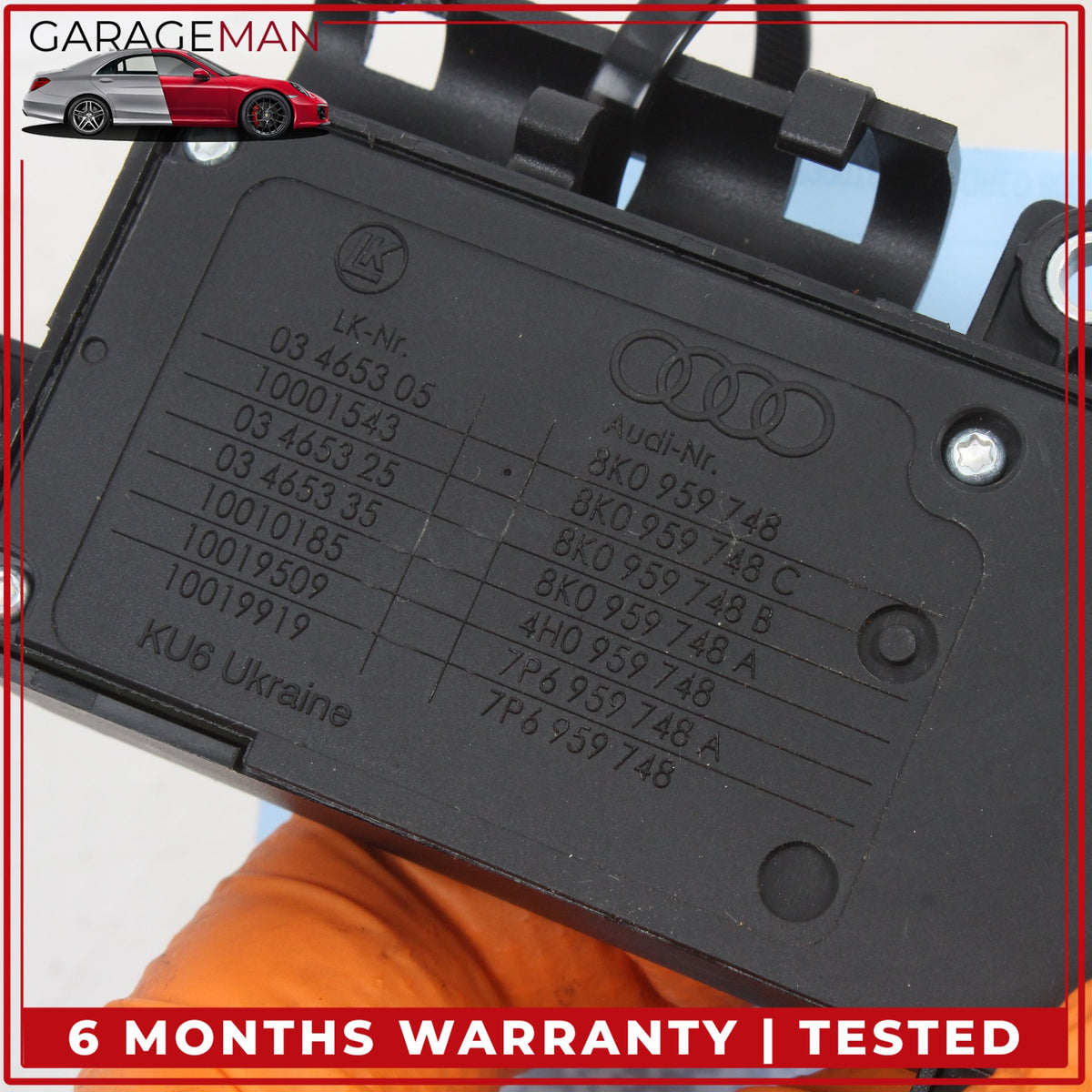 2008-2020 Audi A7 A6 Front Right Side Seat Adjuster Control Switch 8K0959748 OEM