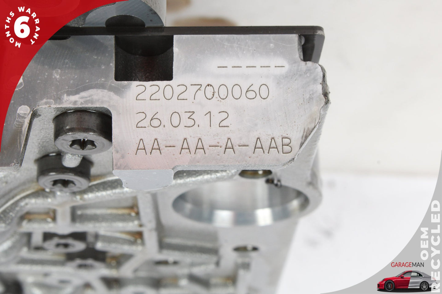 Mercedes R230 SL500 GL450 7G-Tronic 722.9 Transmission Valve Body 2202772001 OEM