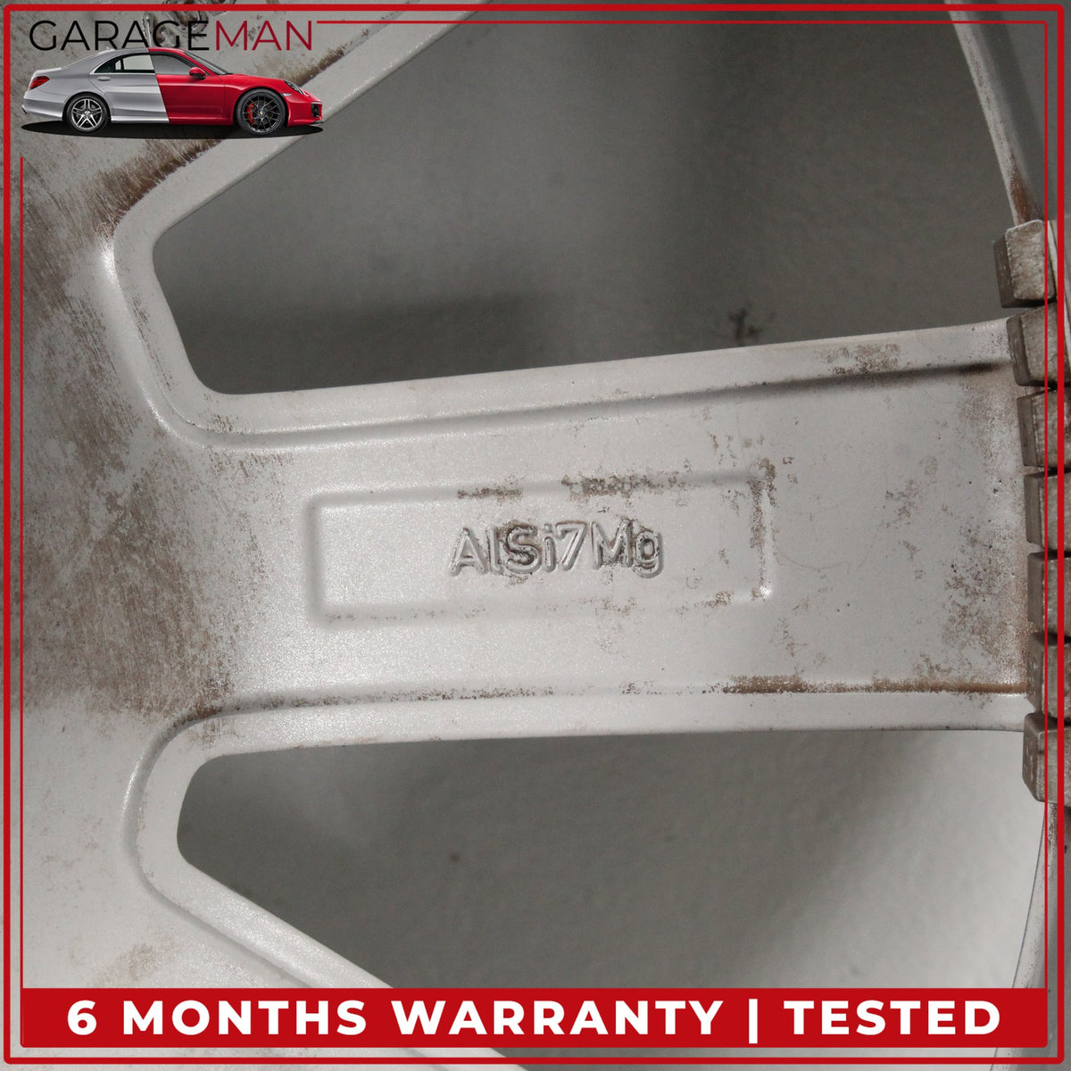 2012-2018 Audi A6 S6 Front or Rear Side Wheel Rim 8JX18H2 ET39 4G0601025BF OEM