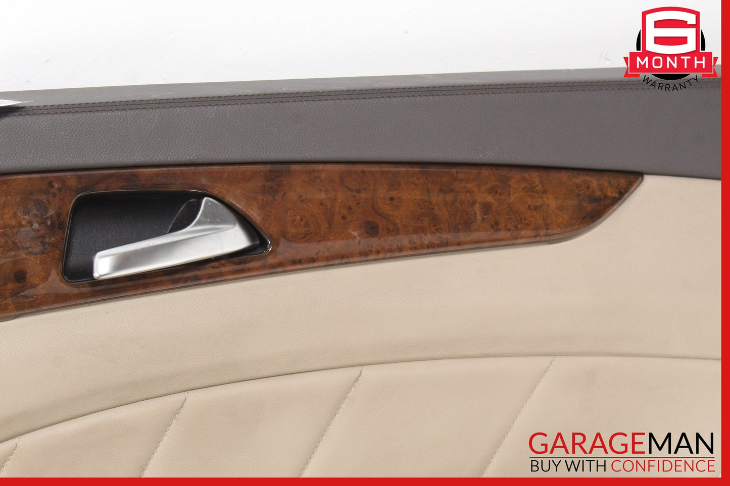 2012-2014 Mercedes W218 CLS550 Rear Right Side Interior Door Panel Beige OEM