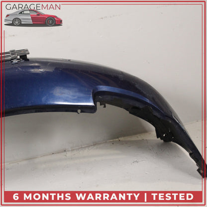 1999-2001 Porsche 911 Carrera 996 Front Bumper Cover Lapis Blue Metallic OEM