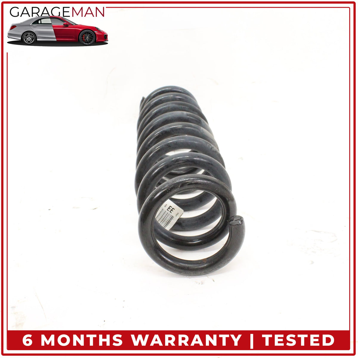 2012-2018 BMW 320i xDrive Rear Left and Right Side Coil Spring Set 6851726 OEM
