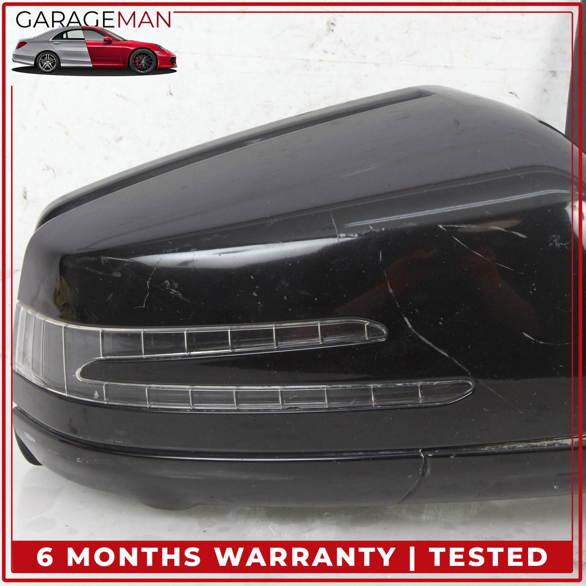 2010-2016 Mercedes W212 E400 Front Right Door Rear View Mirror w/ Camera OEM