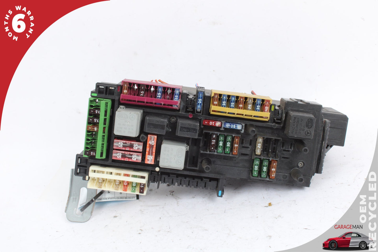 10-18 Mercedes-Benz CLS550 W218 Coupe Rear SAM Fuse Box Relay Module 2129005001