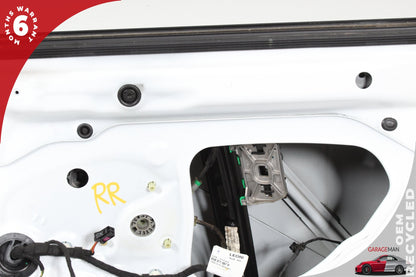 2012-2017 Audi A7 4G Sedan Rear Door Passenger Genuine Audi OEM part Genuine