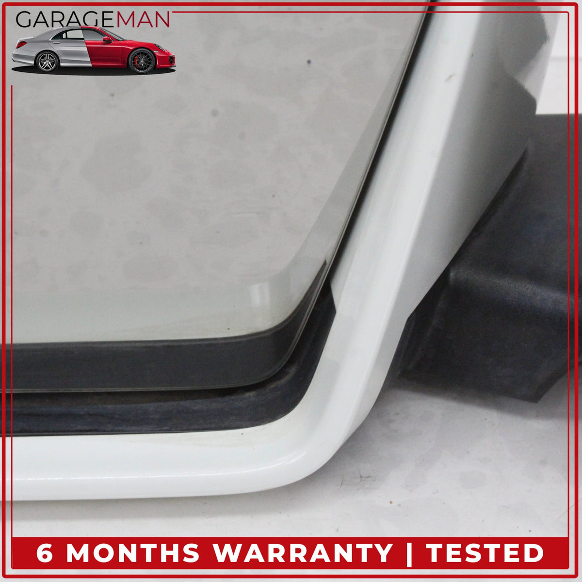 2010-2011 Mercedes W204 C300 Front Left Door Rear View Mirror Calcite White OEM