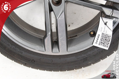 2017-2020 Audi A4 S4 5 Spoke Wheel Rim w/ Michelin Tire 8.0Jx18H2 8W0601025M OEM