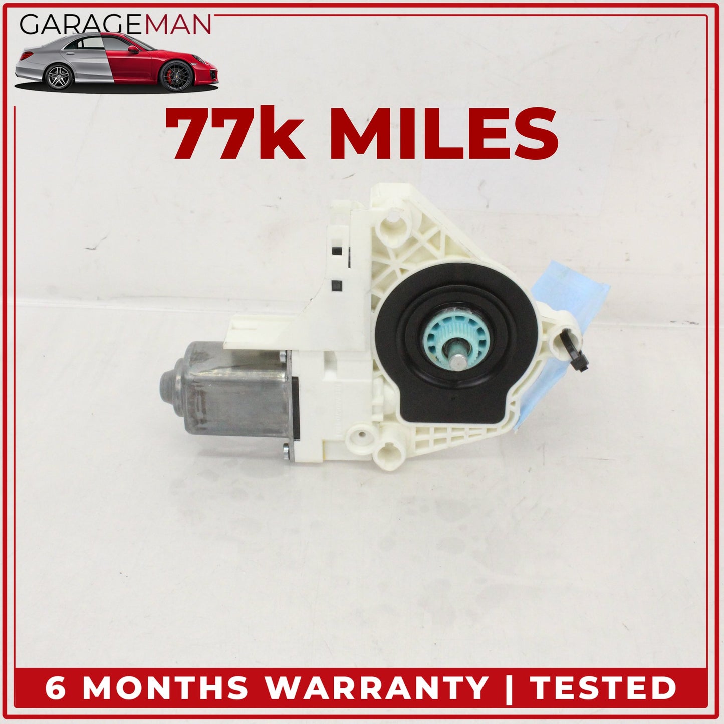 2009-2016 Audi A4 S4 Rear Left Driver Side Window Regulator Motor 8K0959811A OEM