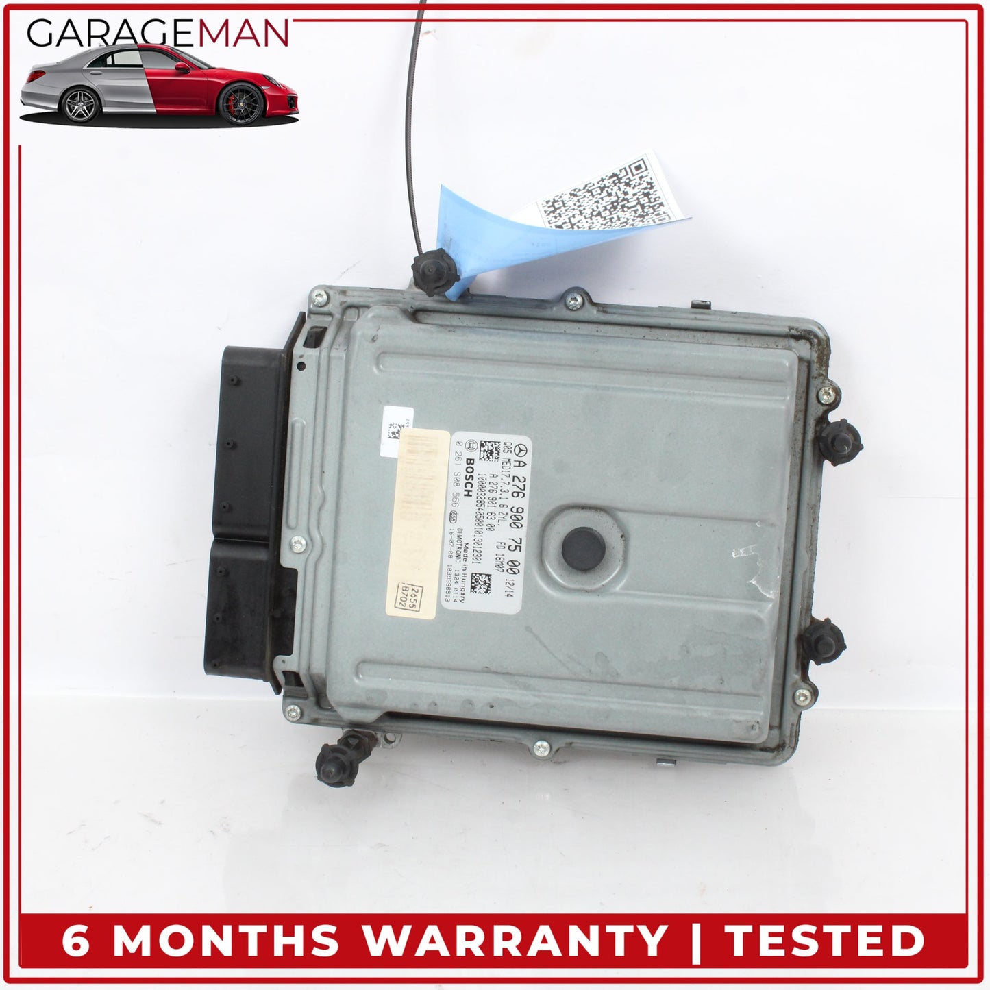 2016-2020 Mercedes W222 S550e M276 Engine Control Module ECU ECM 2769007500 OEM