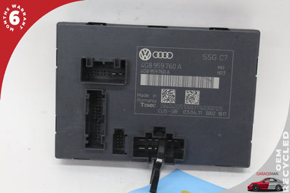 2012-2018 Audi A7 A6 Front Left Side Seat Control Module Unit 4G8959760A OEM