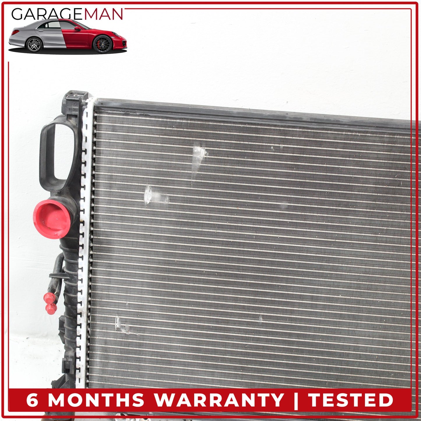 2006-2009 Mercedes-Benz E350 W211 Sedan Engine Cooling Radiator AC A/C Condenser 2115003702 OEM