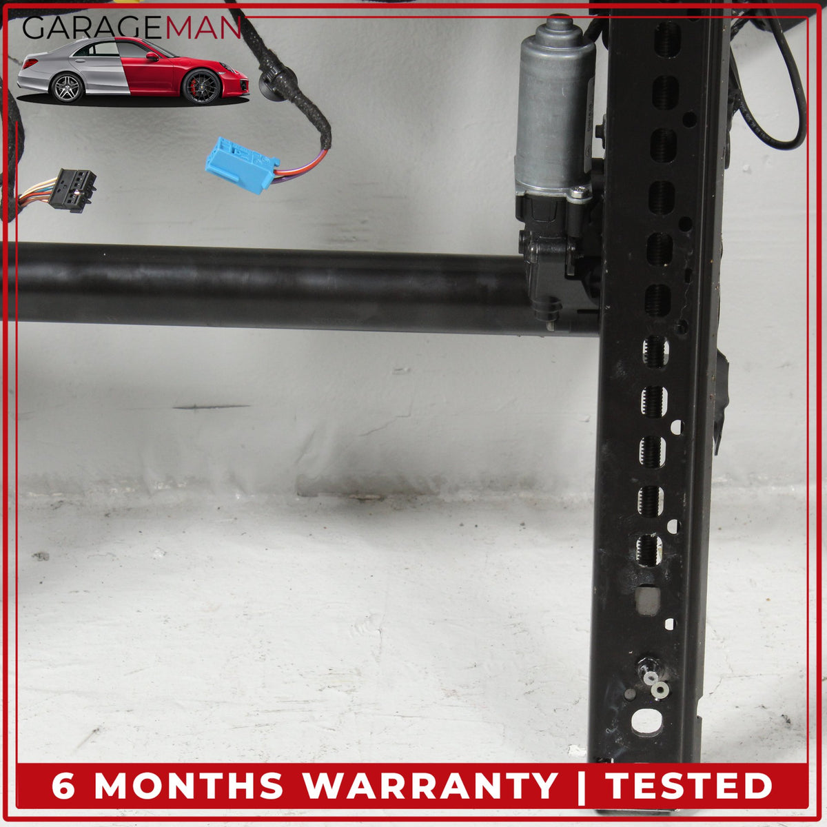 2015-2023 Mercedes W205 C300 Front Right Seat Rail Track Frame w/ Motors OEM