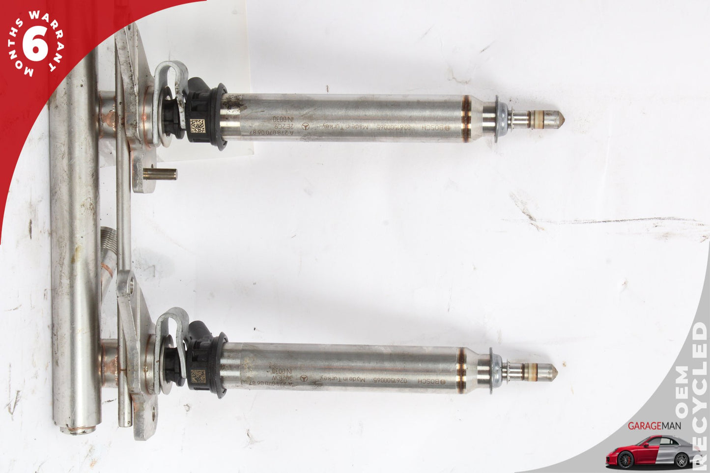 11-19 Mercedes-Benz CLS550 W218 Coupe Fuel Injector Left Side 2780703495