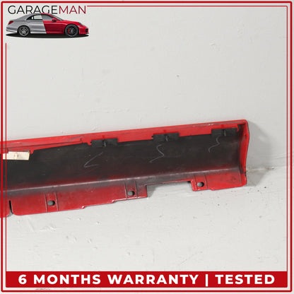 2002-2005 Ford Thunderbird Left Side Skirt Rocker Panel Red 1W637610155A OEM