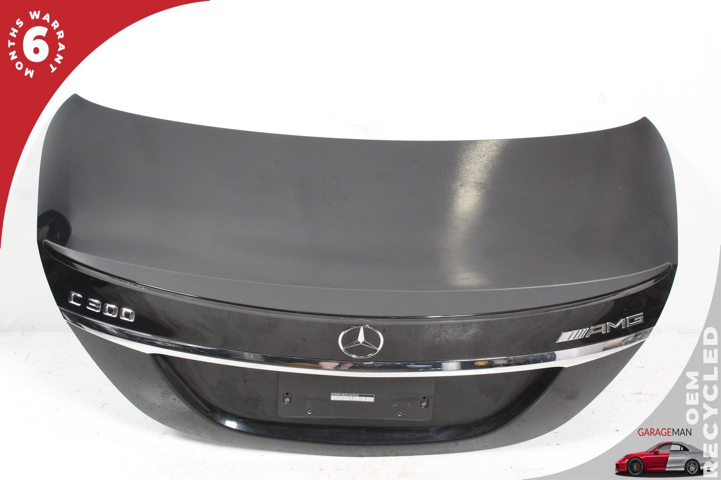 2015-2021 Mercedes W205 C300 C63 AMG Sedan Trunk Lid Panel Assembly Black OEM