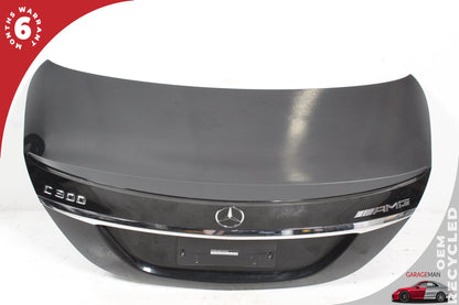 2015-2021 Mercedes W205 C300 C63 AMG Sedan Trunk Lid Panel Assembly Black OEM