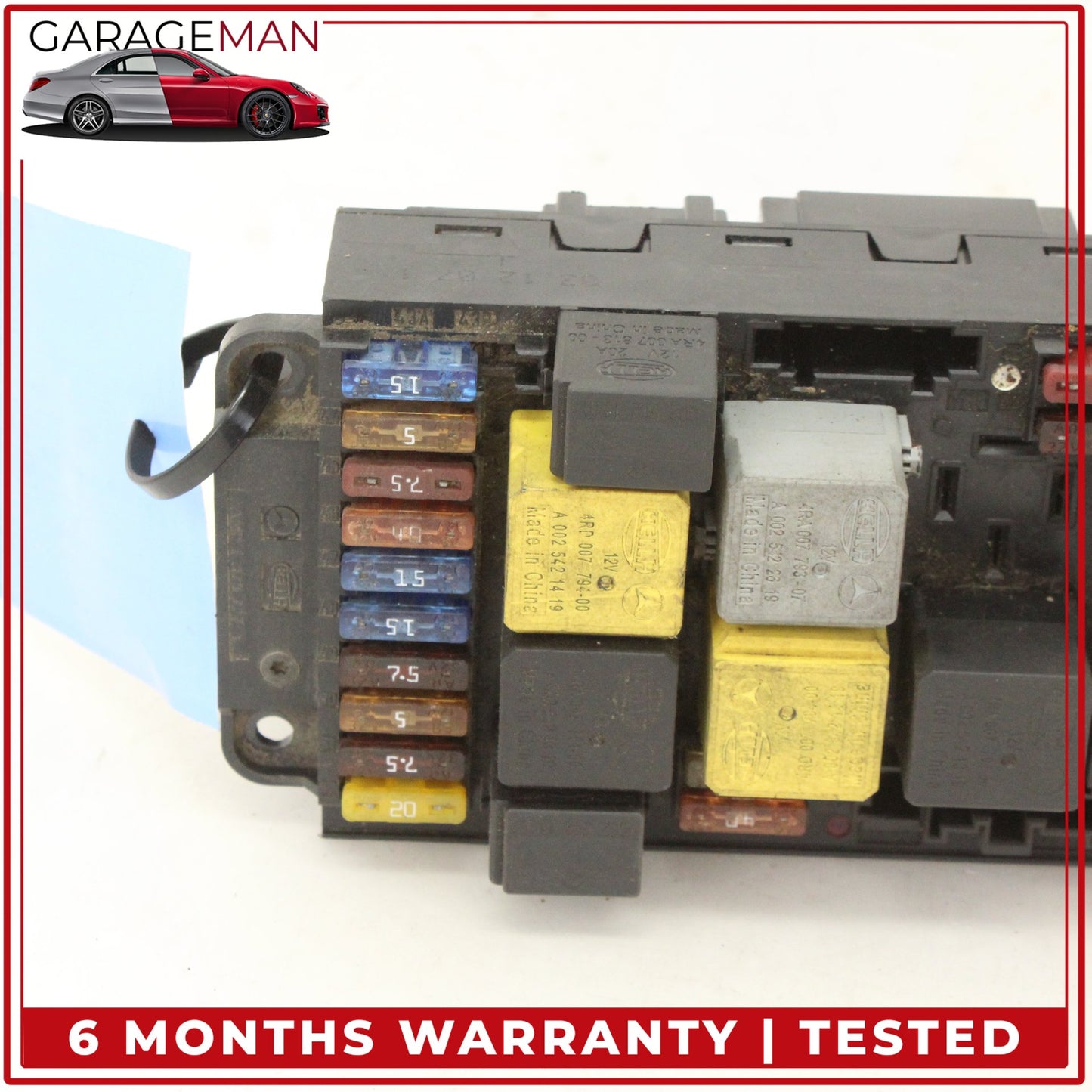 2003-2009 Mercedes-Benz CLK350 W209 Coupe Front SAM Module Relay Fuse Box 2095452801 OEM
