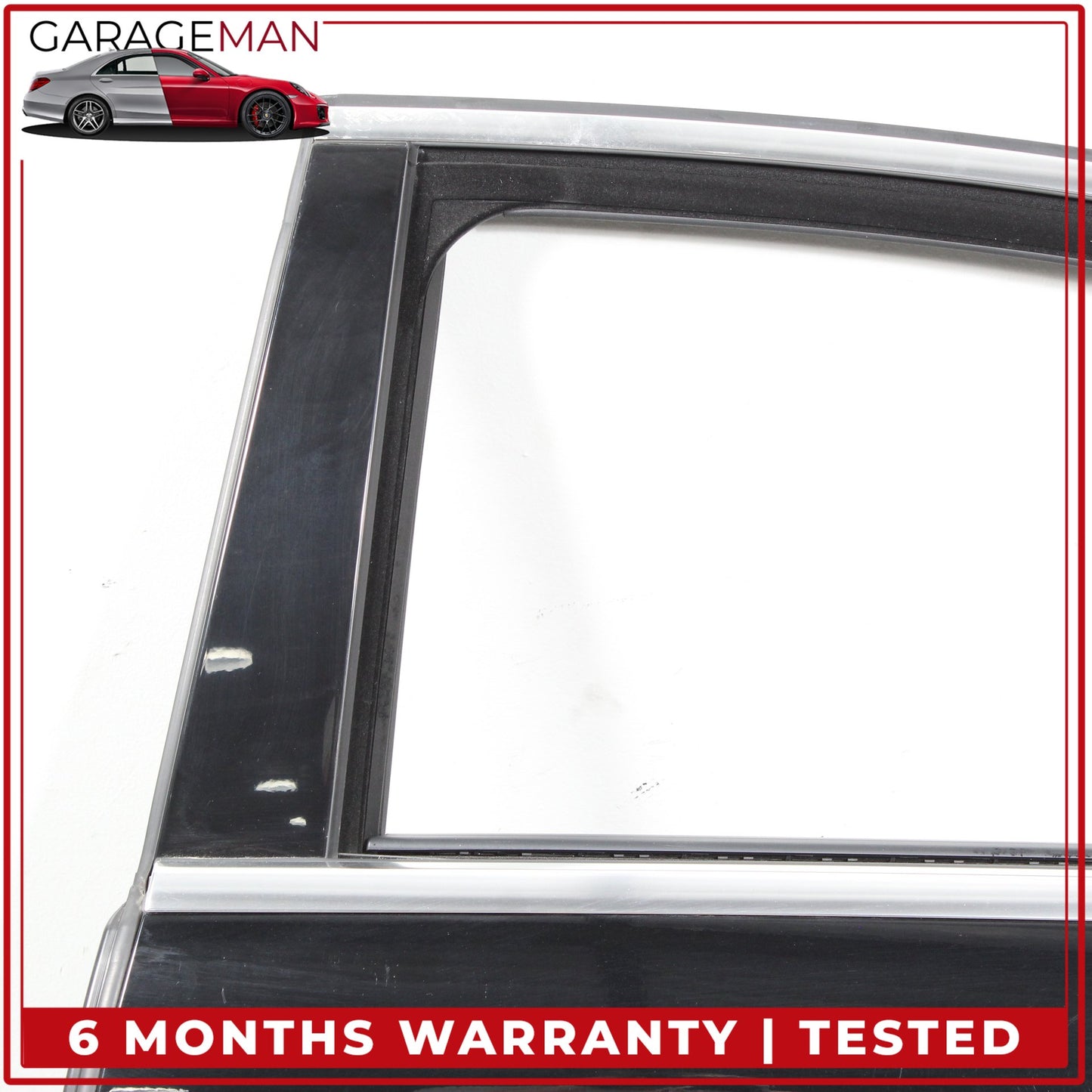 2014-2017 Mercedes W222 S550e S600 Rear Left Driver Side Door Shell Black OEM