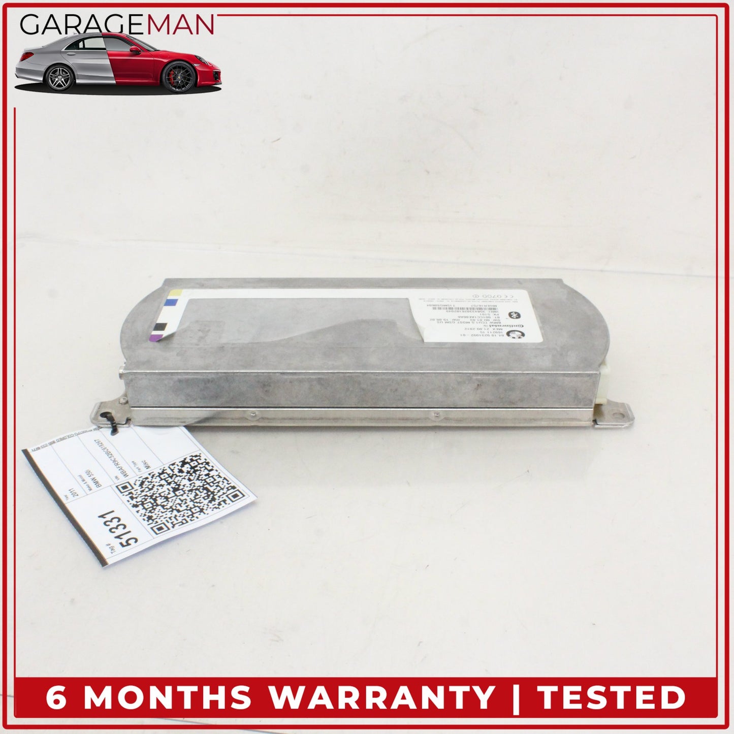 2011-2016 BMW 550i Bluetooth Telematics Communication Control Module 9231092 OEM